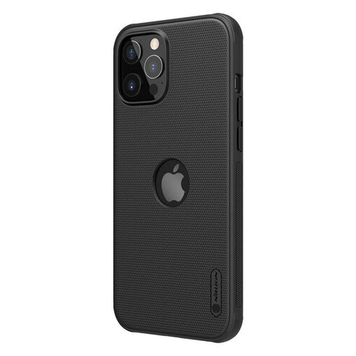 Чохол Nillkin Matte Pro з лого Apple iPhone 12 Pro Max 6.7 Чорний фото №3