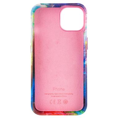 Шкіряний чохол Nillkin Colour Splash Apple iPhone 11 (6.1) Pink / Blue фото №4