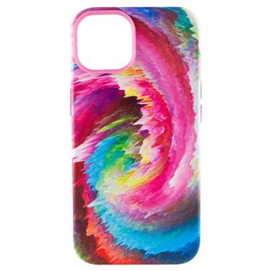 Шкіряний чохол Nillkin Colour Splash Apple iPhone 11 (6.1) Pink / Blue фото №1