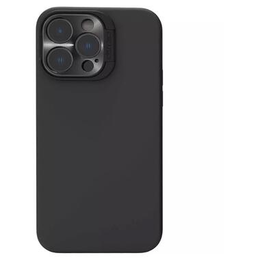 Чохол Nillkin Silicone LensWing Magnetic Apple iPhone 15 Pro (6.1) Чорний / Black фото №1