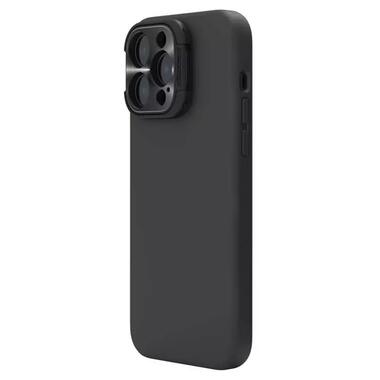 Чохол Nillkin Silicone LensWing Magnetic Apple iPhone 15 Pro (6.1) Чорний / Black фото №5