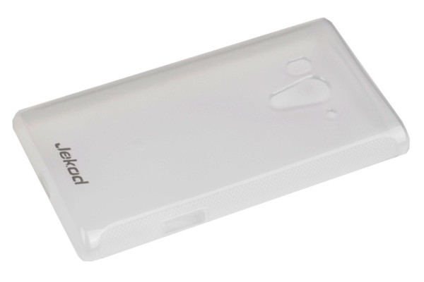 Чохол для Sony Xperia Acro S (LT26W) Чохол TPU Jekod білий фото №2
