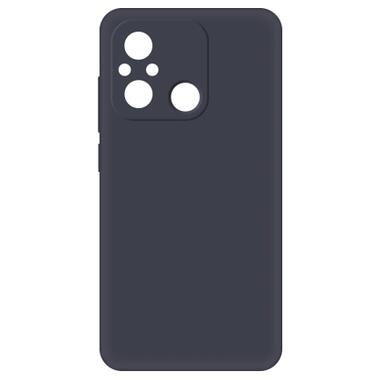 Чохол MAKE Xiaomi Redmi 12C Silicone Black (MCL-XR12CBK) фото №1