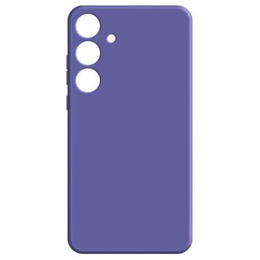 Чохол MAKE Samsung S24 Plus Silicone Violet (MCL-SS24PVI) фото №1