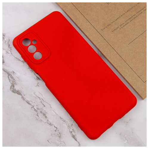 Чохол Lakshmi Silicone Cover Full Camera (A) Samsung Galaxy A04s Червоний / Red фото №4