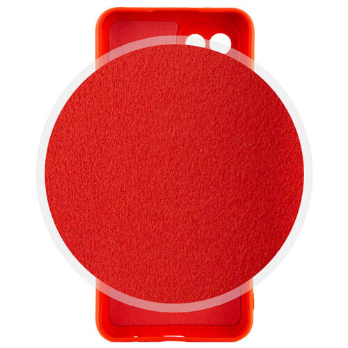 Чохол Lakshmi Silicone Cover Full Camera (A) Samsung Galaxy A04 Червоний / Red фото №3
