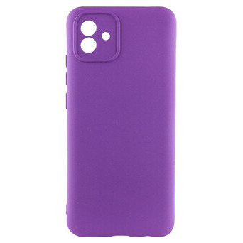 Чохол Lakshmi Silicone Cover Full Camera (A) Samsung Galaxy A04 Фіолетовий / Purple фото №1