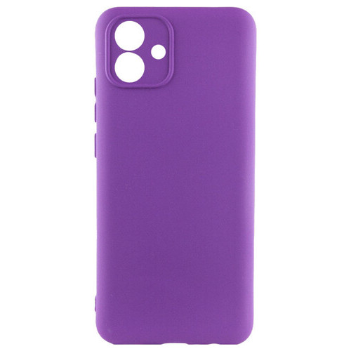 Чохол Lakshmi Silicone Cover Full Camera (A) Samsung Galaxy A04e Фіолетовий / Purple фото №1