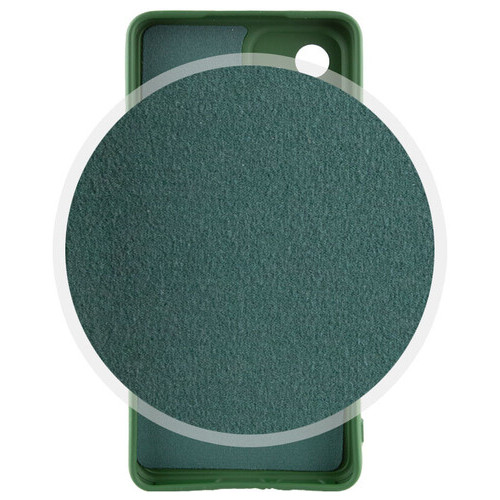 Чохол Lakshmi Silicone Cover Full Camera (A) Samsung Galaxy A54 5G Зелений / Dark green фото №3