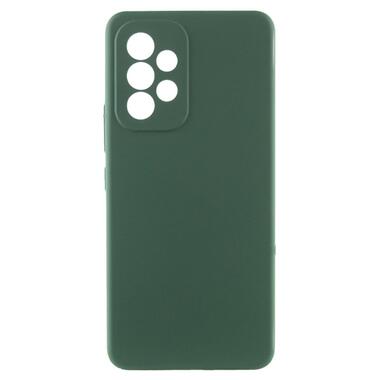 Чохол Lakshmi Silicone Cover Full Camera (AAA) Samsung Galaxy A73 5G Зелений / Cyprus Green фото №1