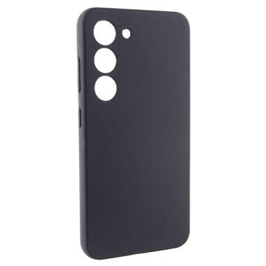 Чохол Lakshmi Silicone Cover Full Camera (AAA) Samsung Galaxy S23  Чорний / Black фото №2