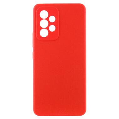 Чохол Lakshmi Silicone Cover Full Camera (AAA) Samsung Galaxy A73 5G Червоний / Red фото №1