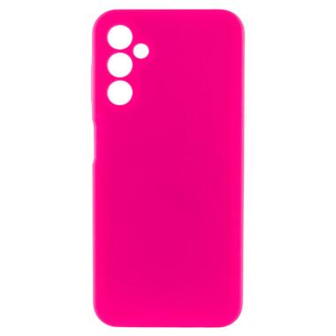 Чохол Lakshmi Silicone Cover Full Camera (AAA) Samsung Galaxy A14 4G/5G Рожевий / Barbie pink фото №1