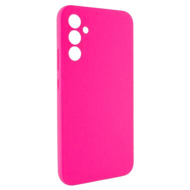 Чохол Lakshmi Silicone Cover Full Camera (AAA) Samsung Galaxy A34 5G Рожевий / Barbie pink фото №2