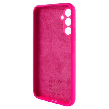 Чохол Lakshmi Silicone Cover Full Camera (AAA) Samsung Galaxy A34 5G Рожевий / Barbie pink фото №4
