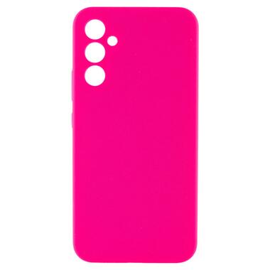 Чохол Lakshmi Silicone Cover Full Camera (AAA) Samsung Galaxy A34 5G Рожевий / Barbie pink фото №1