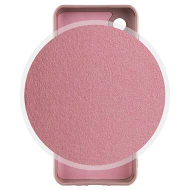 Чохол Lakshmi Silicone Cover Full Camera (A) Samsung Galaxy S21 Ultra Рожевий / Pink Sand фото №2