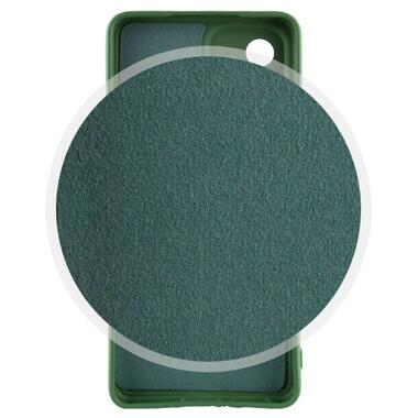 Чохол Lakshmi Silicone Cover Full Camera (A) TECNO Pop 5 LTE Зелений / Dark green фото №2