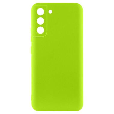 Чохол Lakshmi Silicone Cover Full Camera (A) Samsung Galaxy S21 FE Салатовий / Neon Green фото №1