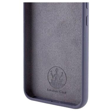 Чохол Lakshmi Silicone Cover (AAA) Huawei Magic5 Lite Сірий / Dark Gray фото №2