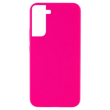 Чохол Lakshmi Silicone Cover (AAA) Samsung Galaxy S21 FE Рожевий / Barbie pink фото №1