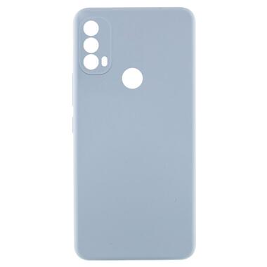 Чохол Lakshmi Silicone Cover Full Camera (AAA) Motorola Moto E40 Блакитний / Sweet Blue фото №1