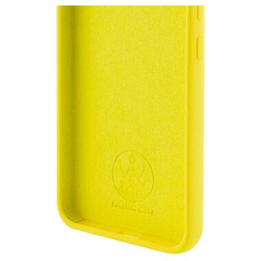 Чохол Lakshmi Silicone Cover Full Camera (AAA) Motorola Moto E40 Жовтий / Yellow фото №2