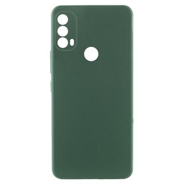 Чохол Lakshmi Silicone Cover Full Camera (AAA) Motorola Moto E40 Зелений / Cyprus Green фото №1