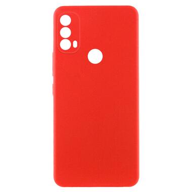 Чохол Lakshmi Silicone Cover Full Camera (AAA) Motorola Moto E40 Червоний / Red фото №1