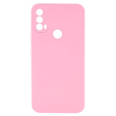 Чохол Lakshmi Silicone Cover Full Camera (AAA) Motorola Moto E40 Рожевий / Light pink фото №1