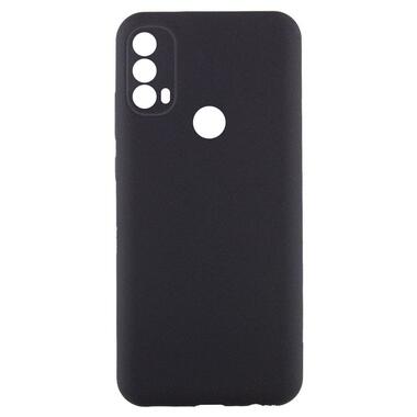Чохол Lakshmi Silicone Cover Full Camera (AAA) Motorola Moto E40 Чорний / Black фото №1