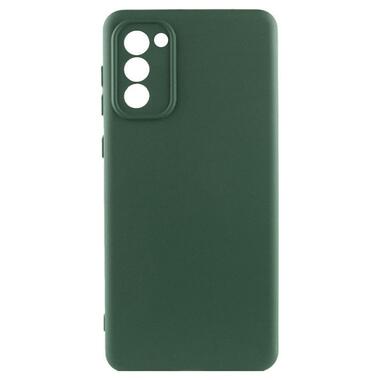 Чохол Lakshmi Silicone Cover Full Camera (AAA) Samsung Galaxy S20 FE Зелений / Cyprus Green фото №1