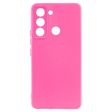 Чохол Lakshmi Silicone Cover Full Camera (AAA) TECNO Spark 8C Рожевий / Barbie pink фото №1