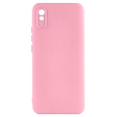 Чохол Lakshmi Silicone Cover Full Camera (AAA) Xiaomi Redmi 9A Рожевий / Light pink фото №1