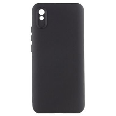 Чохол Lakshmi Silicone Cover Full Camera (AAA) Xiaomi Redmi 9A Чорний / Black фото №1
