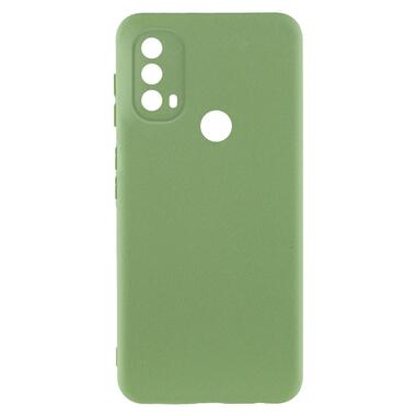 Чохол Lakshmi Silicone Cover Full Camera (A) Motorola Moto E40 Зелений / Pistachio фото №1