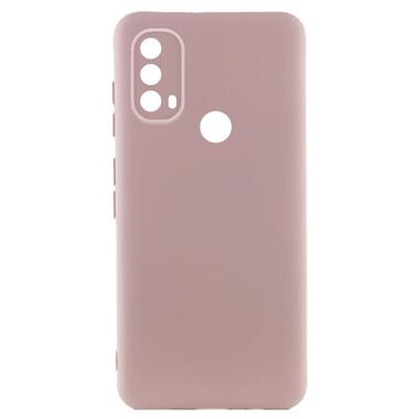 Чохол Lakshmi Silicone Cover Full Camera (A) Motorola Moto E40 Рожевий / Pink Sand фото №1