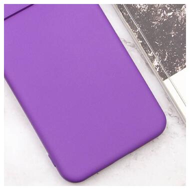 Чохол Lakshmi Silicone Cover Full Camera (A) Motorola Moto E40 Фіолетовий / Purple фото №2