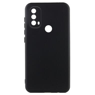 Чохол Lakshmi Silicone Cover Full Camera (A) Motorola Moto E40 Чорний / Black фото №1