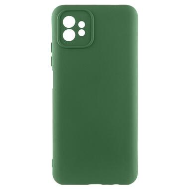 Чохол Lakshmi Silicone Cover Full Camera (A) Motorola Moto G32 Зелений / Dark green фото №1