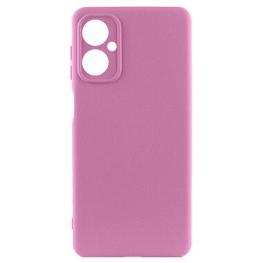 Чохол Lakshmi Silicone Cover Full Camera (A) Motorola Moto G54 Рожевий / Pink фото №1