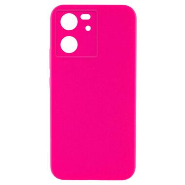 Чохол Lakshmi Silicone Cover Full Camera (AAA) Xiaomi Redmi 13C / Poco C65 Рожевий / Barbie pink фото №1