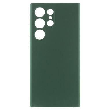 Чохол Lakshmi Silicone Cover Full Camera (AAA) Samsung Galaxy S24 Ultra Зелений / Cyprus Green фото №1