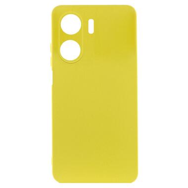 Чохол Lakshmi Silicone Cover Full Camera (AAA) Xiaomi Redmi 13C / Poco C65 Жовтий / Yellow фото №1