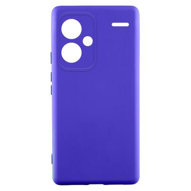 Чохол Lakshmi Silicone Cover Full Camera (A) Xiaomi Redmi Note 13 Pro+ Синій / Iris фото №1
