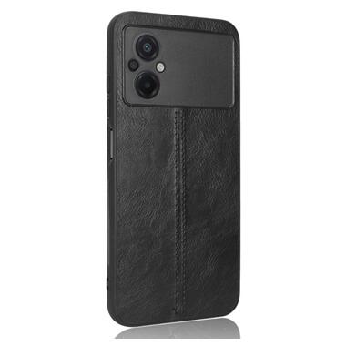 Чохол Cosmiс Leather Case Poco M5/M5 5G Black (CoLeathPocoM5Black) фото №2