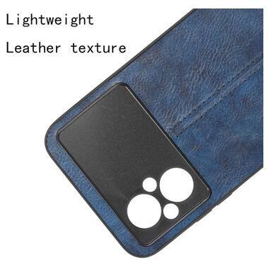 Чохол Cosmiс Leather Case Poco M5/M5 5G Blue (CoLeathPocoM5Blue) фото №4