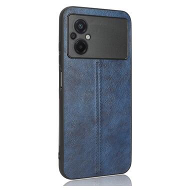 Чохол Cosmiс Leather Case Poco M5/M5 5G Blue (CoLeathPocoM5Blue) фото №2