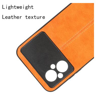 Чохол Cosmiс Leather Case Poco M5/M5 5G Orange (CoLeathPocoM5Orange) фото №4