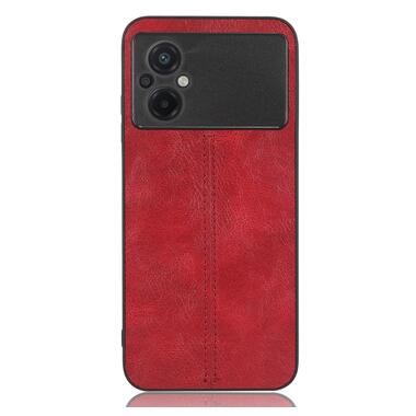Чохол Cosmiс Leather Case Poco M5/M5 5G Red (CoLeathPocoM5Red) фото №1